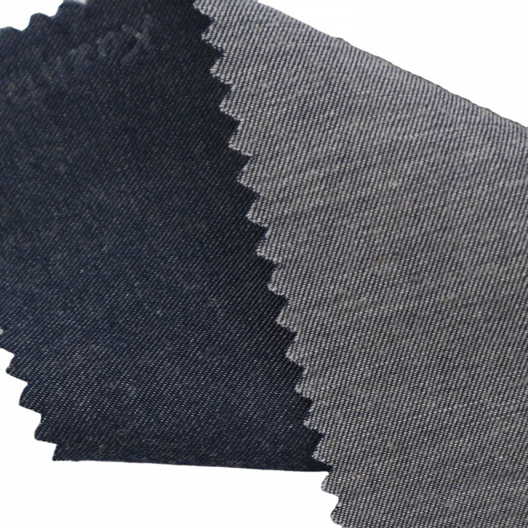 Anti-bacterial Cotton Poly Blend Denim Fabric